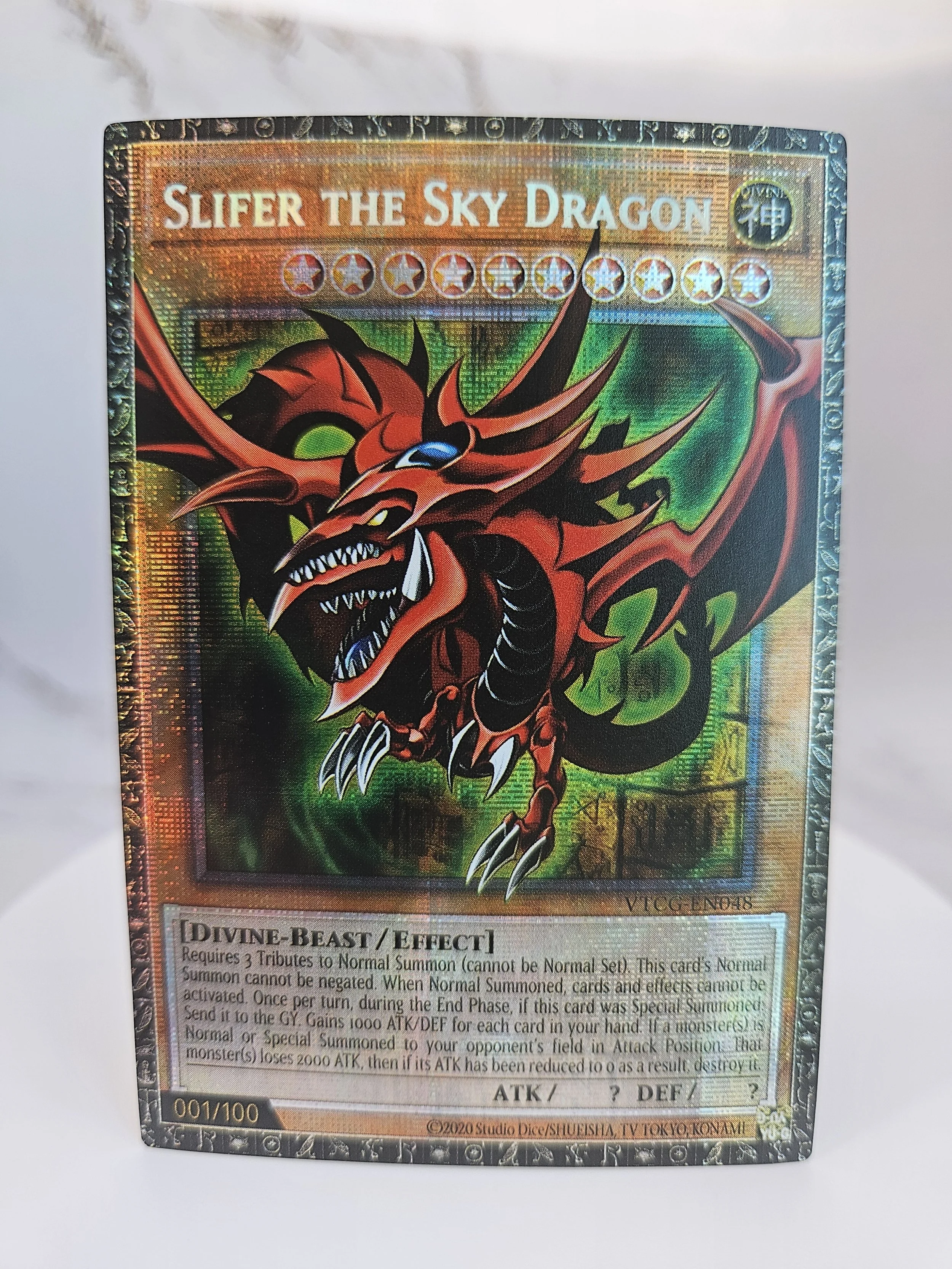 Set: Egyptian God Cards - Grand Master - Winged Dragon of Ra +